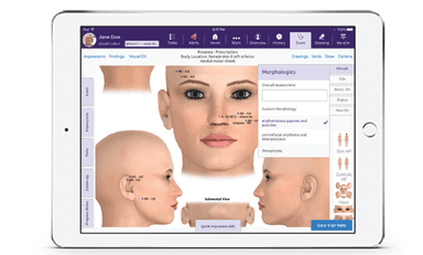 EMA® Telehealth-Enabled EHR Dermatology