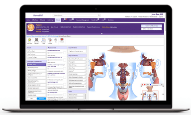 EMA® Telehealth-Enabled EHR ENT
