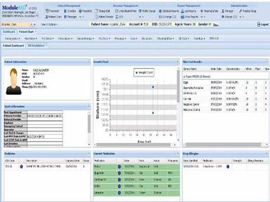ModuleMD Patient Dashboard