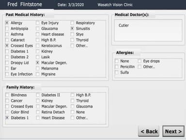 OD Link iPad Registration History