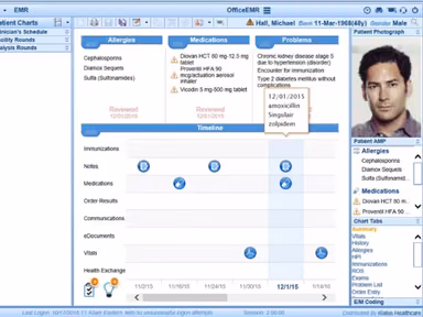 OfficeEMR Timeline