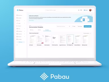 Pabau communication templates