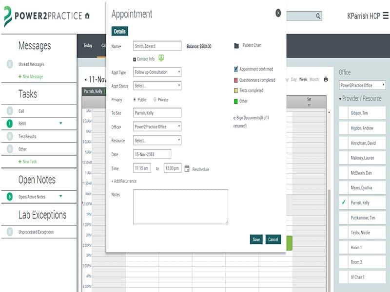 Power2Practice Appointment