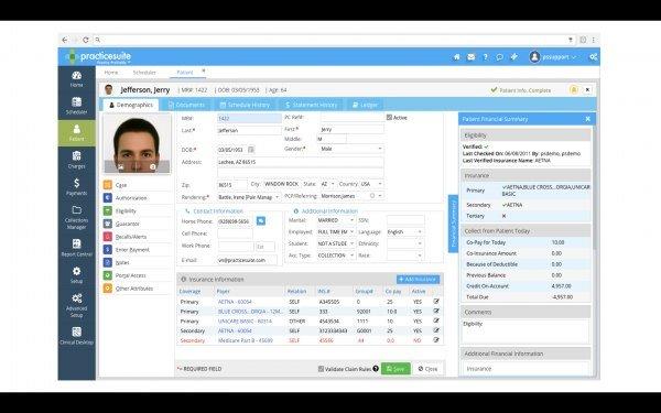 PracticeSuite EHR Software Admin