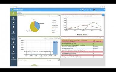 PracticeSuite Interactive performance dashboard