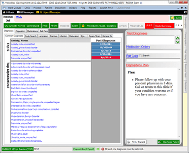 VelociDoc Assessment and plan