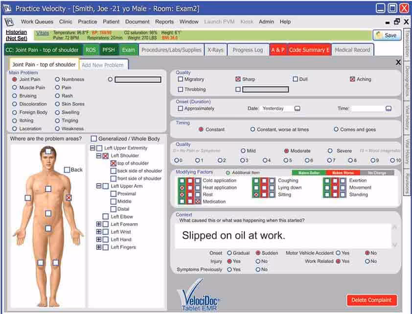Practice Velocity EHR Software