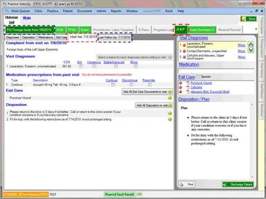 VelociDoc Visit follow up