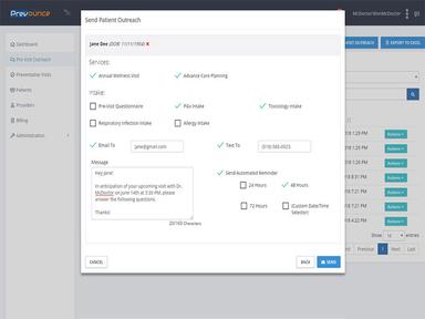 Prevounce Patient Outreach