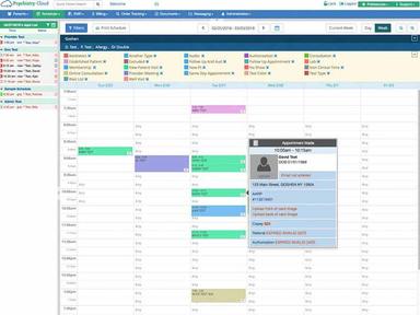 Psychiatry Cloud Appointments scheduler