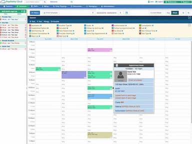 Psychiatry Cloud Appointments scheduler