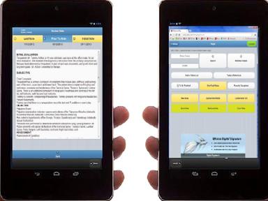 QNotes Office - iPad Interface