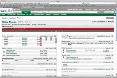 Patient Profile and Record