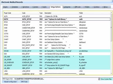 Raintree Systems EMR Setup