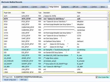 Raintree Systems EMR Setup
