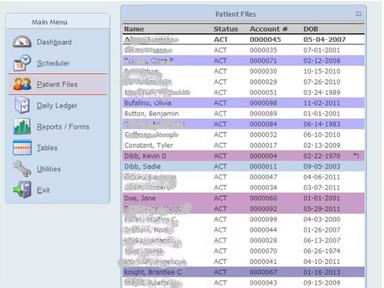 Raintree Systems Patient Files