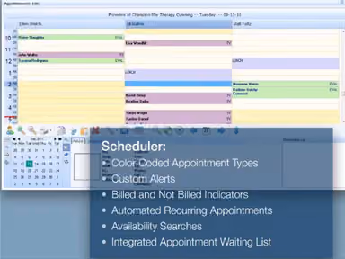 Raintree Systems Scheduler