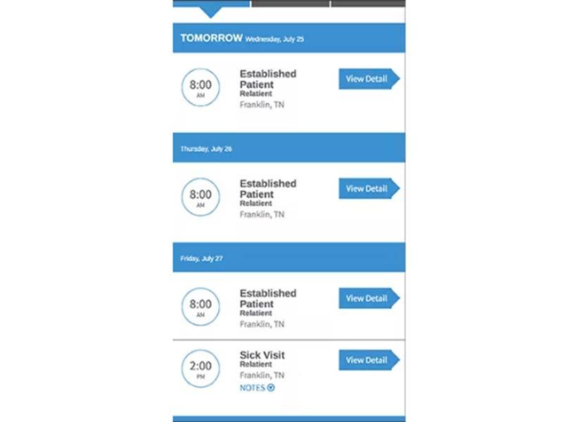 Relatient Appointment Acheduling