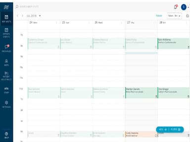 RxVantage 5 Day Calendar