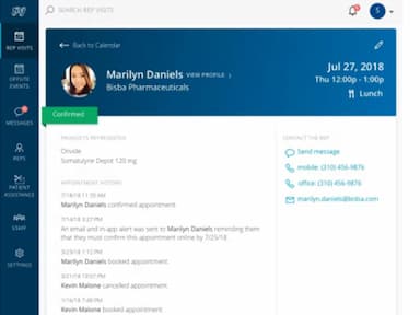 RxVantage Appointment Details