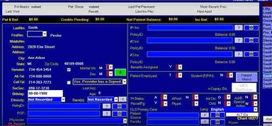 Sammy EHR Patient Information