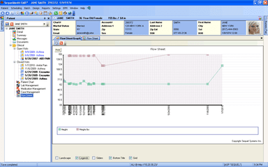SequelMED Patient Flow Sheet