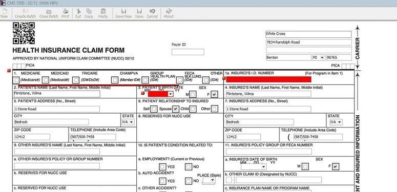 Speedy Claims Form