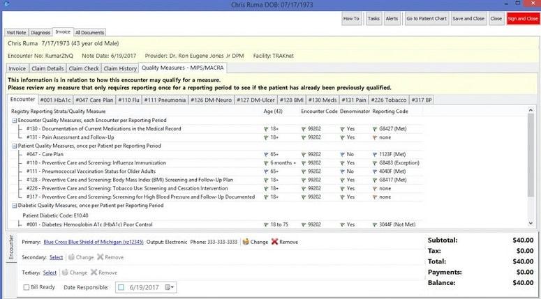 TRAKnet Invoice