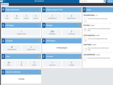TalkEHR - Dashboard