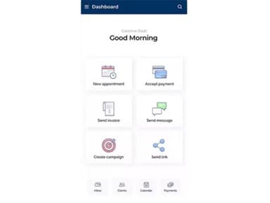 vcita Software - Dashboard