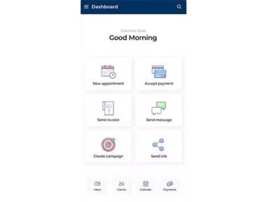 vcita Software - Dashboard