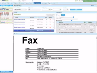 WRS Health Fax Queue