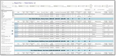 AccuPoint Billing report
