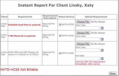 AccuPoint Compliance report