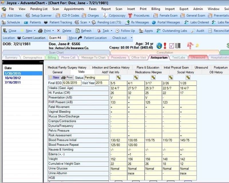 AdvantaChart EMR Software