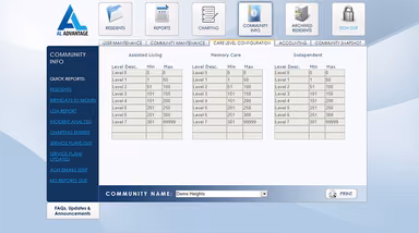 AL Advantage Configuration