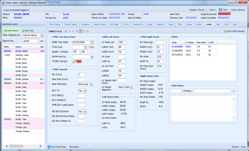 Aurora Clinical EMR