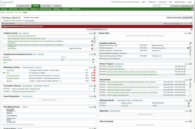 Care360 EMR Patient info