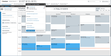 Carestream Dental Scheduler