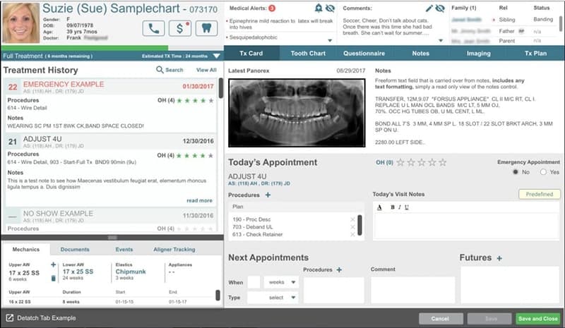 Carestream Dental Patient Details