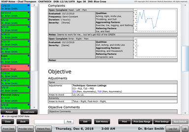 ChiroSpring PM Patient Record
