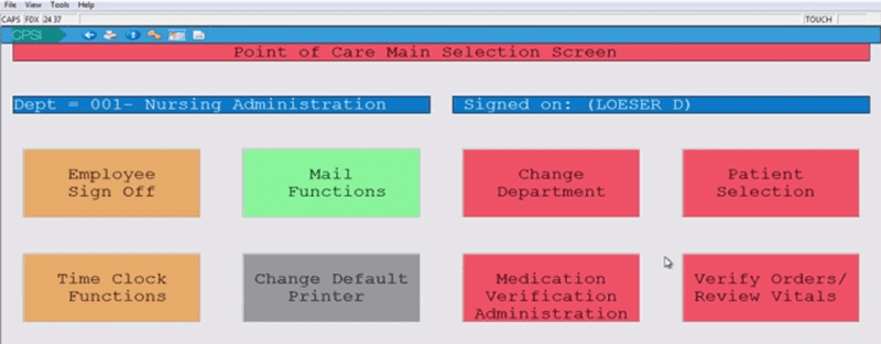 CPSI EMR Point of care