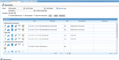 CyCHART EHR Documents