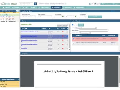 Derm Cloud Document management