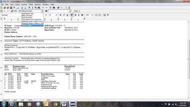 DOX Podiatry EMR Chart notes, reports, and orders