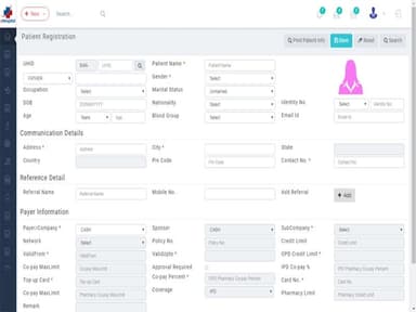 eHospital-Systems Patient Registration