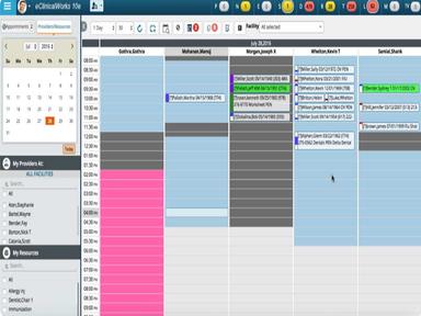 eClinicalWorks EMR Appointment Scheduling