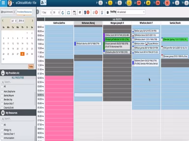 eClinicalWorks EMR Appointment Scheduling