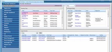 EnableDoc EHR Dashboard