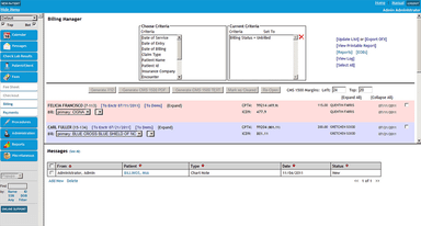 EncounterWorks Billing manager